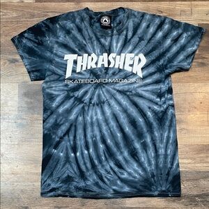 Thrasher Gray Tie Dye Shirt